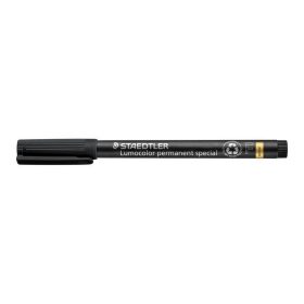   Alkoholos marker, 0,6 mm, STAEDTLER "Lumocolor® special 319 F", fekete