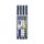 Alkoholos marker készlet, OHP, STAEDTLER "Lumocolor® 31", 4 különböző vonalvastagság, feke...