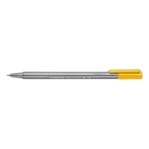 Tűfilc, 0,3 mm, STAEDTLER "Triplus 334", napsárga