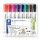 Táblamarker készlet, 2 mm, kúpos, STAEDTLER "Lumocolor® 351", 8 különböző szín