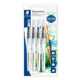   Ecsetkészlet, vízzel tölthető, STAEDTLER, "949", 4 különböző méret