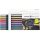 Metálfényű rollertoll készlet, 0,4 mm, SCHNEIDER "Paint-It 050" 8 különböző szín