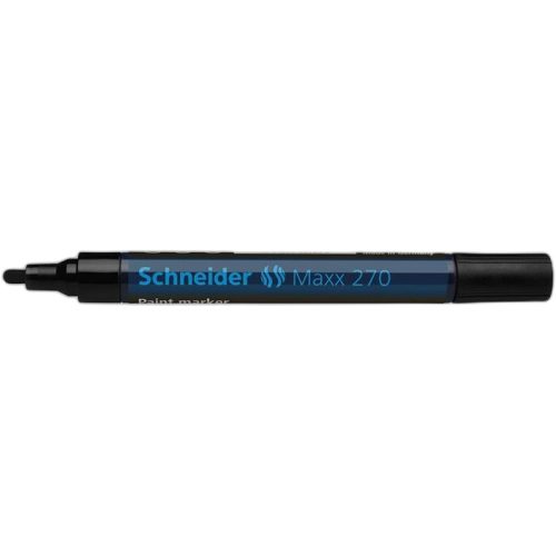 Lakkmarker, 1-3 mm, SCHNEIDER "Maxx 270", fekete