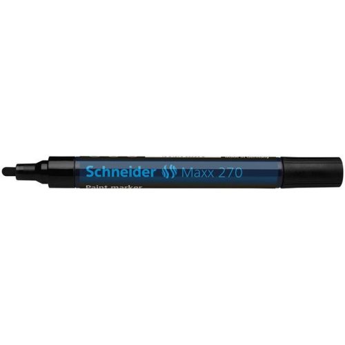 Lakkmarker, 1-3 mm, SCHNEIDER "Maxx 270", fekete