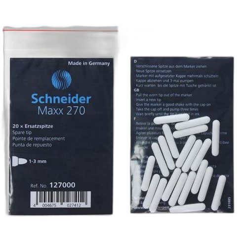 Cserehegy "Maxx 270" lakkmarkerhez, 1-3 mm, SCHNEIDER