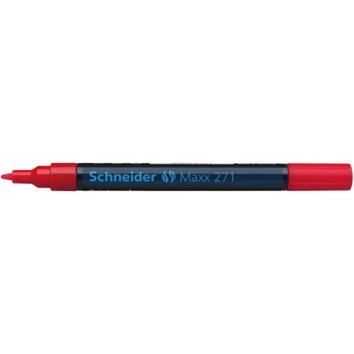 Lakkmarker, 1-2 mm, SCHNEIDER "Maxx 271", piros