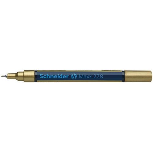 Lakkmarker, 0,8 mm, SCHNEIDER "Maxx 278", arany