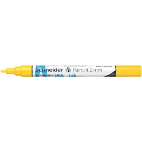  Dekormarker, akril, 2 mm, SCHNEIDER "Paint-It 310", sárga