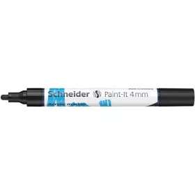   Dekormarker, akril, 4 mm, SCHNEIDER "Paint-It 320", fekete
