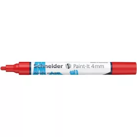   Dekormarker, akril, 4 mm, SCHNEIDER "Paint-It 320", piros