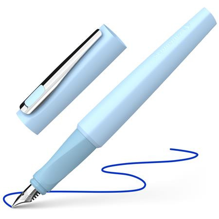 Töltőtoll, M-es, SCHNEIDER "Tomo", jégkék