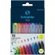 Golyóstoll készlet, 0,5 mm, kupakos, SCHNEIDER "Vizz", vegyes színek