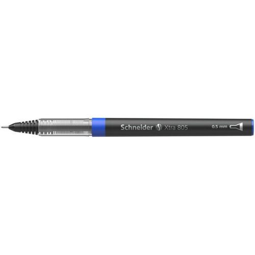Rollertoll, 0,5 mm, tűhegyű, SCHNEIDER "XTRA 805", kék