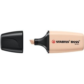   Szövegkiemelő, 1-4 mm, STABILO "Boss Mini Nature vibes", bőrszín
