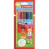 Színes Ceruza Készlet, Hatszögletű, Stabilo "Color", 12 Különböző Szín Színes Ceruza Készlet, Hatszögletű, Stabilo "Color", 12 Különböző Szín