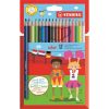 Színes Ceruza Készlet, Hatszögletű, Stabilo "Color", 18 Különböző Szín Színes Ceruza Készlet, Hatszögletű, Stabilo "Color", 18 Különböző Szín