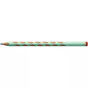   Grafitceruza, HB, háromszögletű, jobbkezes, STABILO, "EASYgraph", pasztell zöld