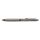 Golyóstoll, 0,35 mm, nyomógombos, szürke tolltest, STABILO "Performer+", fekete