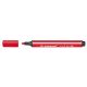 Filctoll, 1,5-2 mm, rugós hegy, STABILO "Trio Scribbi", piros