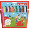 Filctoll Készlet, 0,7 Mm, Stabilo "Trio A-Z", 18 Különböző Szín Filctoll Készlet, 0,7 Mm, Stabilo "Trio A-Z", 18 Különböző Szín