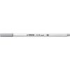 Ecsetirón, Stabilo "Pen 68 Brush", Középszürke Ecsetirón, Stabilo "Pen 68 Brush", Középszürke