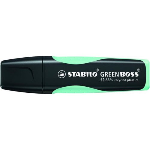 Szövegkiemelő, 2-5 mm, STABILO "Green Boss Pastel", türkiz