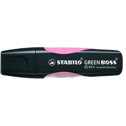 Szövegkiemelő, 2-5 mm, STABILO "Green Boss Pastel", pink