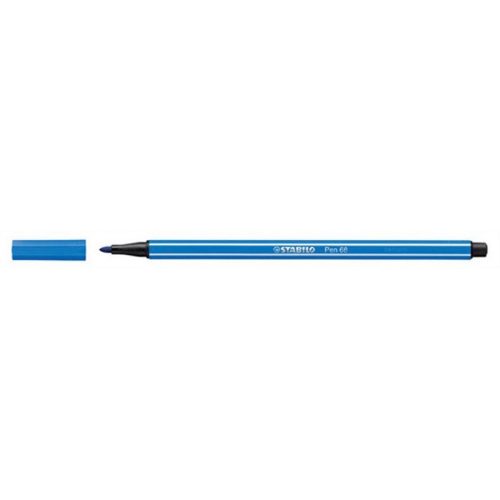 Rostirón, 1 mm, STABILO "Pen 68", sötétkék