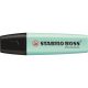 Szövegkiemelő, 2-5 mm, STABILO "BOSS original Pastel", türkiz
