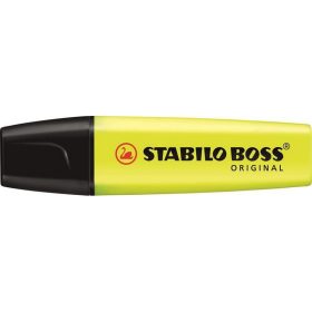  Szövegkiemelő, 2-5 mm, STABILO "BOSS original", sárga