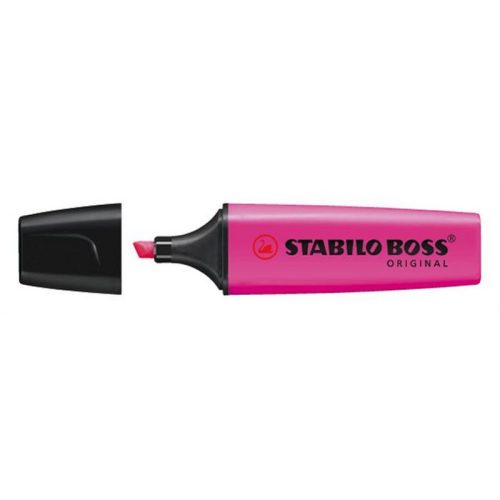 Szövegkiemelő, 2-5 mm, STABILO "BOSS original", ciklámen