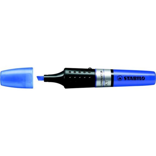 Szövegkiemelő, 2-5 mm, STABILO "Luminator", kék