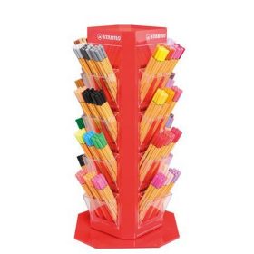 Tűfilc display csomag, 0,4 mm, STABILO "Point 88"