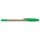 Golyóstoll, 0,35 mm, kupakos, UNI "SA-S", zöld