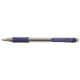 Golyóstoll, 0,4 mm, nyomógombos, UNI "SN-101 Laknock Fine", kék