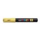 Dekormarker, 0,7-1,0 mm, UNI "Posca PC-1M", sárga