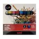 Dekormarker készlet, 1,8-2,5 mm, UNI "Posca PC-5M", 8 különböző szín