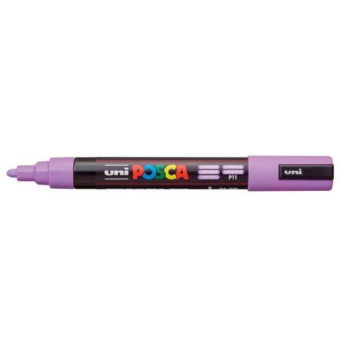 Dekormarker, 1,8-2,5 mm, UNI "Posca PC-5M", levendula