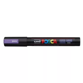   Dekormarker, 1,8-2,5 mm, UNI "Posca PC-5M", metállila