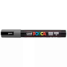   Dekormarker, 1,8-2,5 mm, UNI "Posca PC-5M", mély szürke