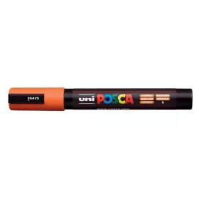   Dekormarker, 1,8-2,5 mm, UNI "Posca PC-5M", narancssárga