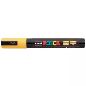 Dekormarker, 1,8-2,5 mm, UNI "Posca PC-5M", okker