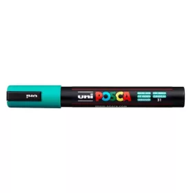   Dekormarker, 1,8-2,5 mm, UNI "Posca PC-5M", smaragdzöld