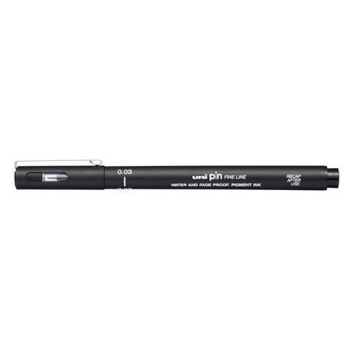 Rajzmarker, 0,03 mm, UNI PIN, fekete