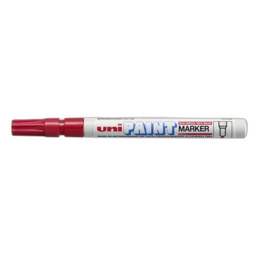 Lakkmarker, 0,8-1,2 mm, UNI "PX-21", piros