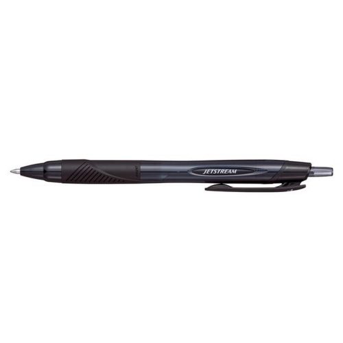 Golyóstoll, 0,35 mm, nyomógombos, fekete tolltest, UNI "SXN-157S Jetstream Sport Eco", fek...