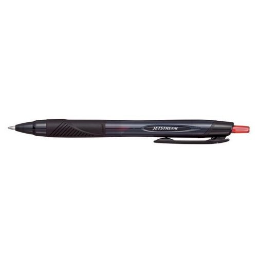 Golyóstoll, 0,35 mm, nyomógombos, fekete tolltest, UNI "SXN-157S Jetstream Sport Eco", pir...