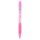 Golyóstoll, 0,27 mm, nyomógombos, ZEBRA "Z-Grip Smooth", rózsaszín
