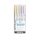 Szövegkiemelő készlet, 1,4/4 mm, kétvégű, ZEBRA "Mildliner Highlighter Gentle", 5 különböz...