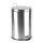 Pedálos szemetes, rozsdamentes acél, kivehető műanyag vödörrel, 20 liter
